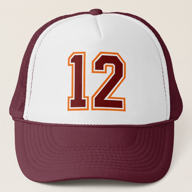 12.º sombrero camionero de cumpleaños (Anverso)
