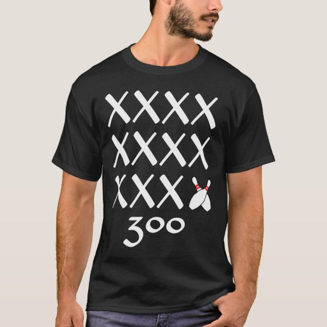 12 Ataques Perfecto Juego De Boliche Camiseta - 30 (Anverso)