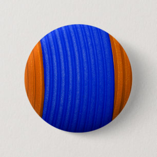 12 azul y naranja raya el botón