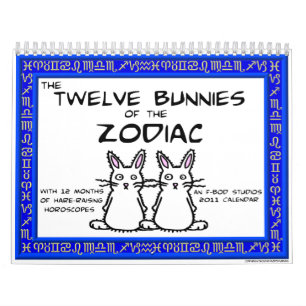 12 conejitos del calendario del zodiaco 2011