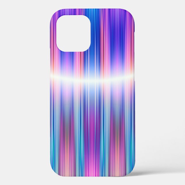 12 Funda Case-Mate para iPhone con patrón de rayas mo (Reverso )