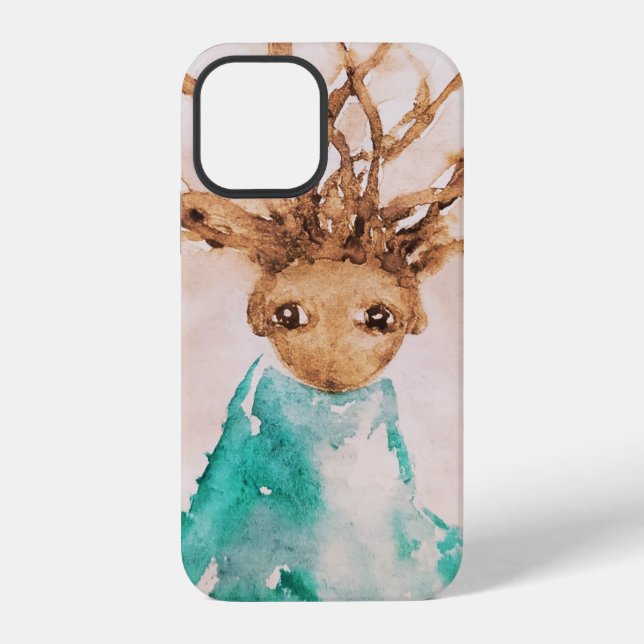 12 Funda Case-Mate para iPhone de bebé lindo con clim (Reverso )