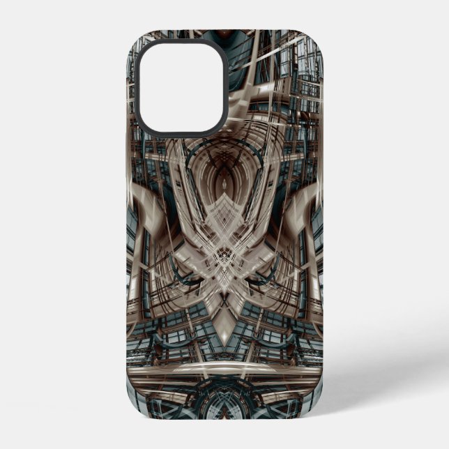 12 Funda para iPhone Case-Mate de edificio de fantasí (Reverso )
