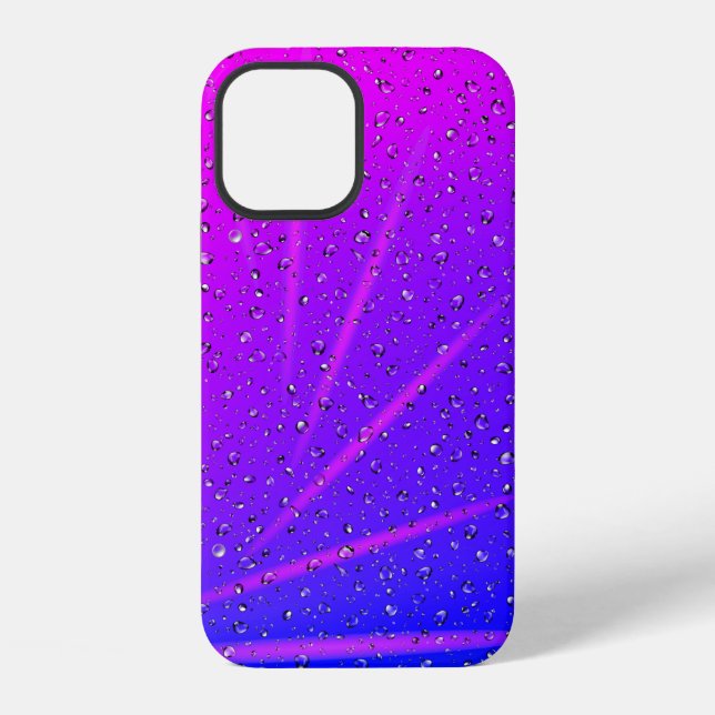 12 Funda para iPhone Case-Mate de gotas de lluvia sob (Reverso )