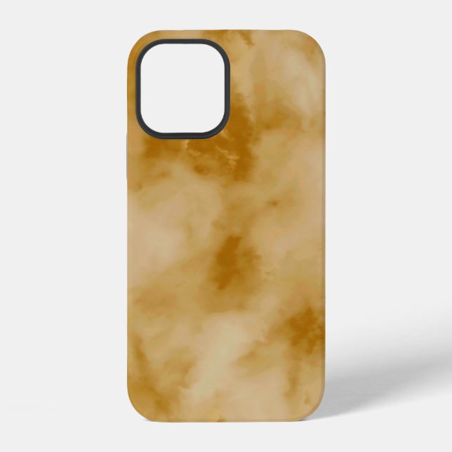 12 Funda para iPhone Case-Mate de nubes amarillas (Reverso )