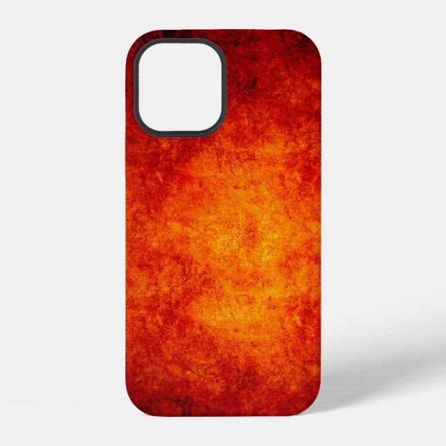 12 Funda para iPhone Case-Mate de roca anaranjada bri (Reverso )