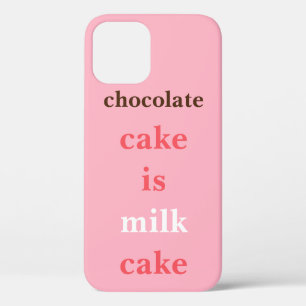 12 Funda para iPhone Case-Mate de Tarta de Chocolate