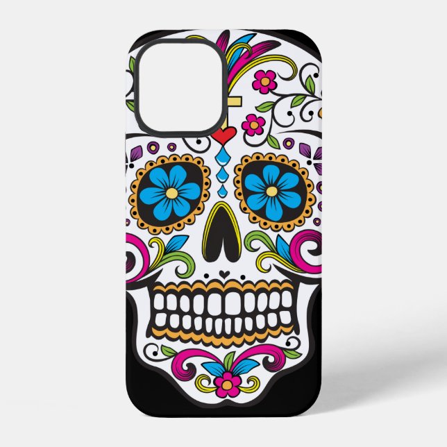 12 Funda para iPhone Colorful Candy Skull Case-Mate (Reverso )