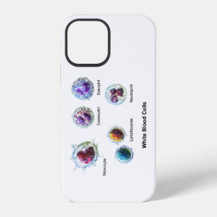 12 Funda para iPhone Diagrama de glóbulos blancos Leu