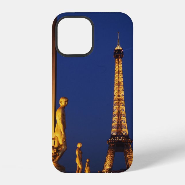 12 Funda para iPhone / iPad de la Torre Eiffel (Reverso )