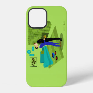 12 Funda para iPhone / iPad de pareja gay retro enamo