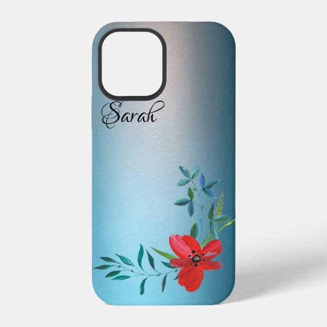 12 Increíble, funda para iPhone Case-Mate Cool Blue   (Reverso )