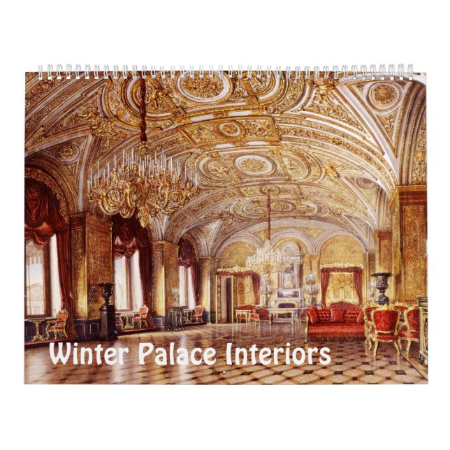 12 meses de interiores del calendario del Palacio  (Tapa)