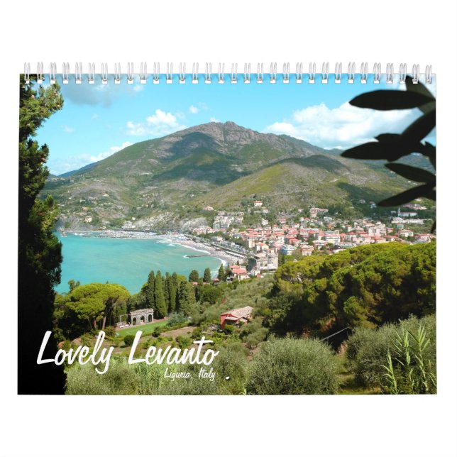 12 Meses Encantador Levanto, Calendario Italiano (Tapa)