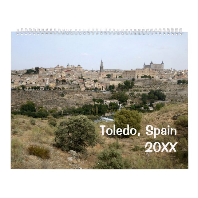 12 meses Toledo, calendario mural de España (Tapa)