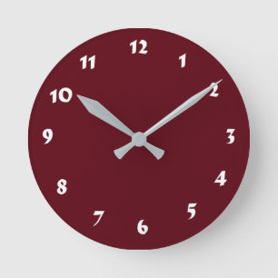 12 opciones numéricas para elegir desde el reloj d