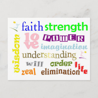 12 Potencias Diseñar postal