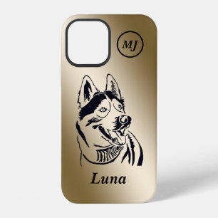 12 Precioso Funda para iPhone de Husky Siberiano Pers