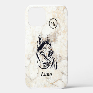 12 Precioso Funda para iPhone de Husky Siberiano Pers