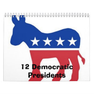 12 presidentes Democratic calendario