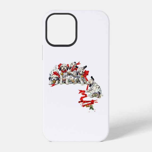 12 Pro Funda para iPhone Case-Mate Cachorros dálmatas nav (Reverso )