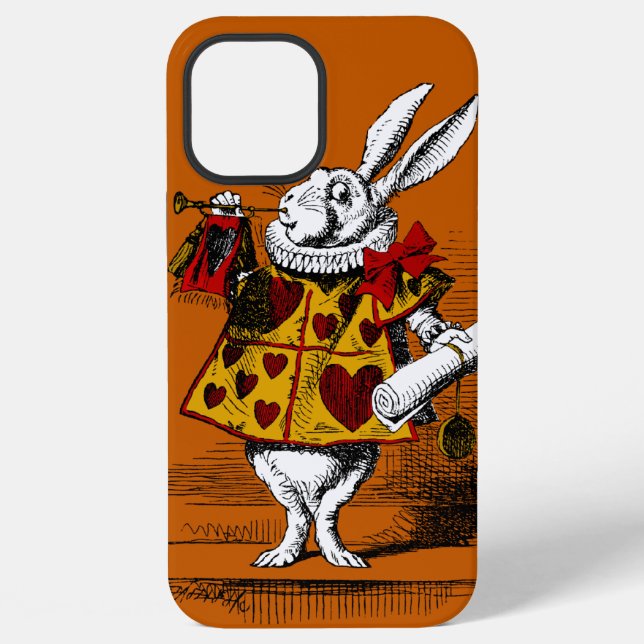 12 Pro Max Funda para iPhone Barely Case-Mate del Conejo Blan (Reverso )