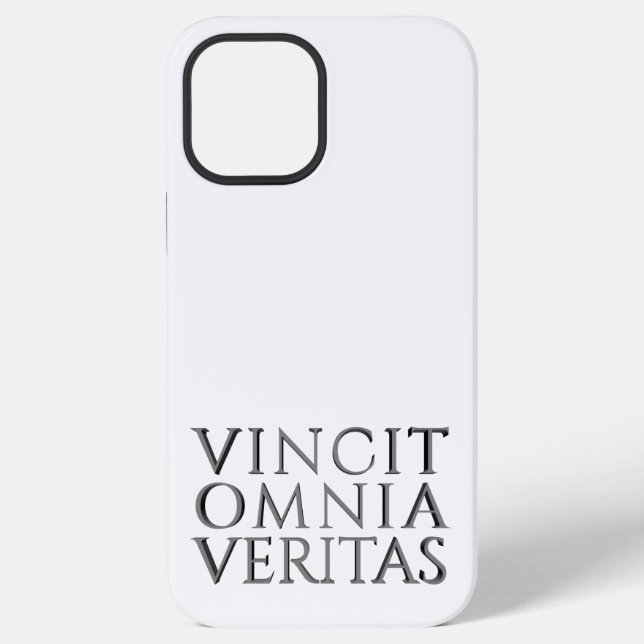 12 Pro Max Funda para iPhone Case-Mate VINCIT OMNIA VERITAS (Reverso )