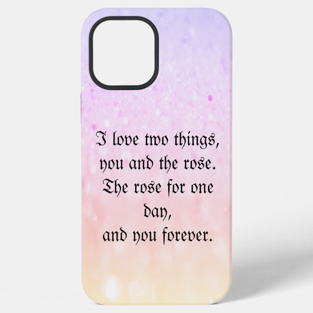 12 Pro Max Funda para iPhone Cool Trendy Glitter de Case-Mate (Reverso )