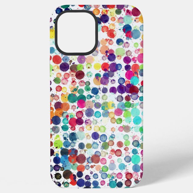 12 Pro Max Funda Polka Dot Pixly Case-Mate para iPhone (Reverso )