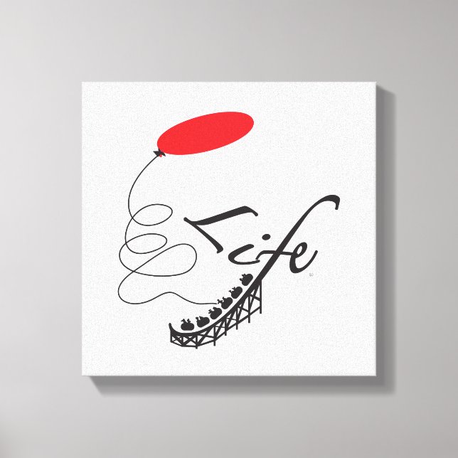 12 " x 12 " impresión de lienzo (Anverso)