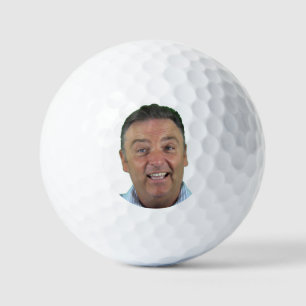 12 x Pelotas de Golf Personalizadas con Foto Templ