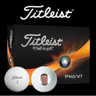 12 x Pelotas de Golf Titleist Pro V1 con Foto Pers