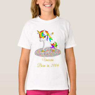 12ma CAMISETA del regalo de los chicas del