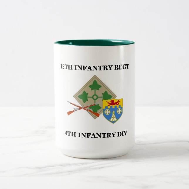 12mo Taza del Div de la infantería del regimiento (Centro)