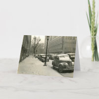 12th & K Streets, Sacramento, CA, tarjeta de 1942
