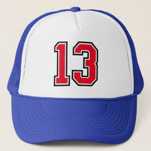 13.º sombrero camionero de cumpleaños