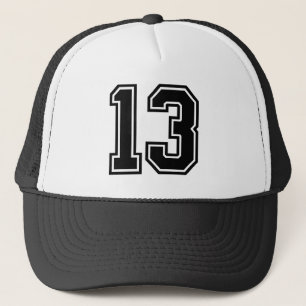 13.º sombrero camionero de cumpleaños