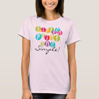 13.1 Camisetas simples