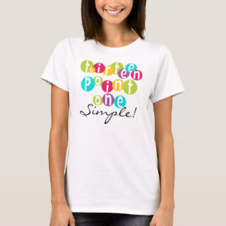 13.1 Camisetas simples