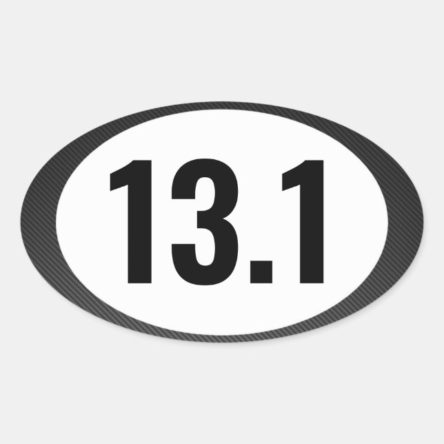 13.1 Pegatina Oval en ejecución (Anverso)