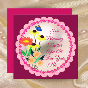 13° Aniversario de la Tarjeta de Amor de Flora Sil