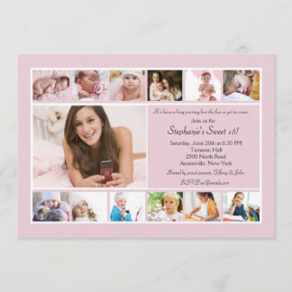 13 Invitación al Collage de fotos