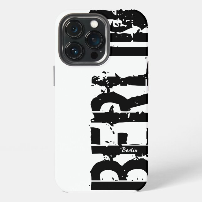 13 Pro Berlin - Estilo Urbano - Funda para iPhone (Reverso )