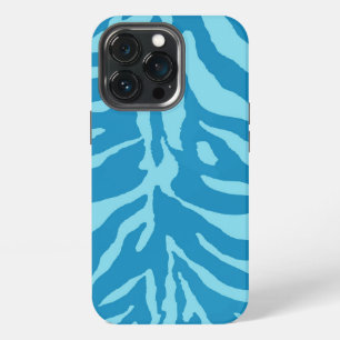 13 Pro Funda dura minimalista azul Bahamas para iPhone