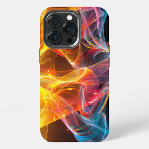 13 Pro Funda para iPhone abstracta vibrante