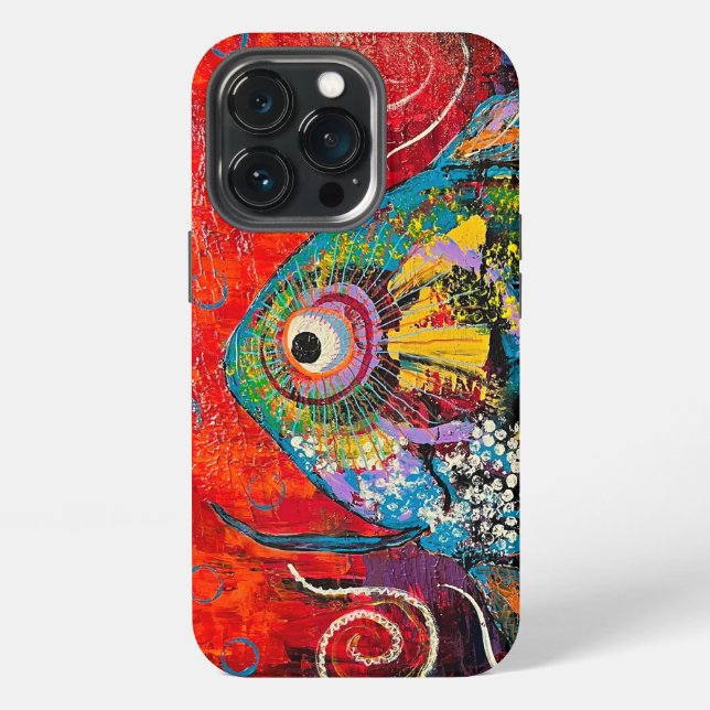 13 Pro Funda para iPhone / iPad de pez (Reverso )