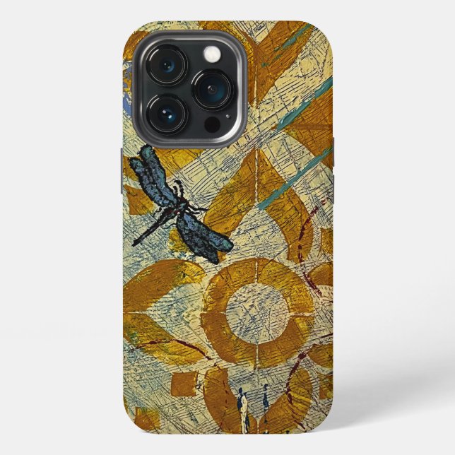 13 Pro Funda para iPhone / iPad Dragonfly (Reverso )