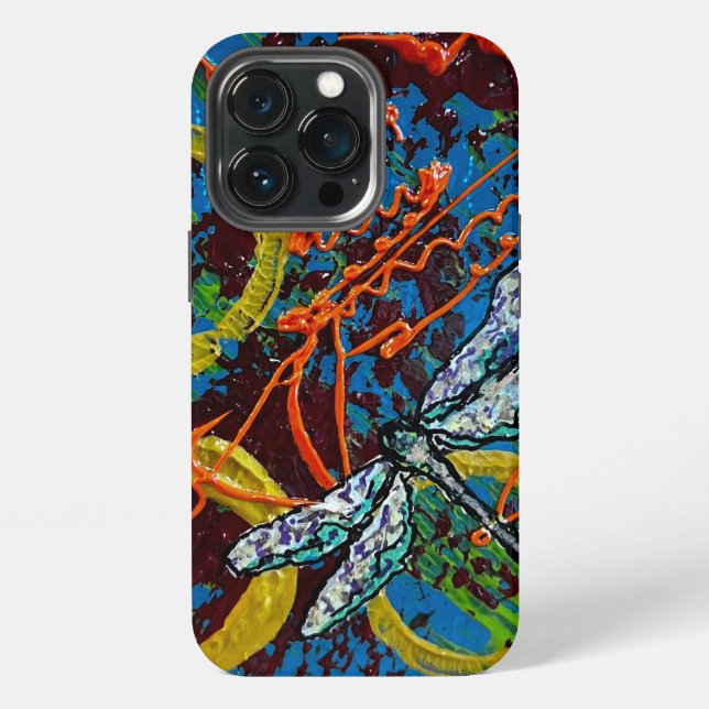 13 Pro Funda para iPhone / iPad Dragonfly (Reverso )