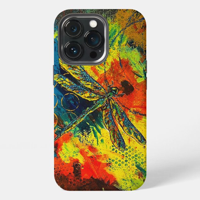 13 Pro funda para iPhone / iPad libélula (Reverso )