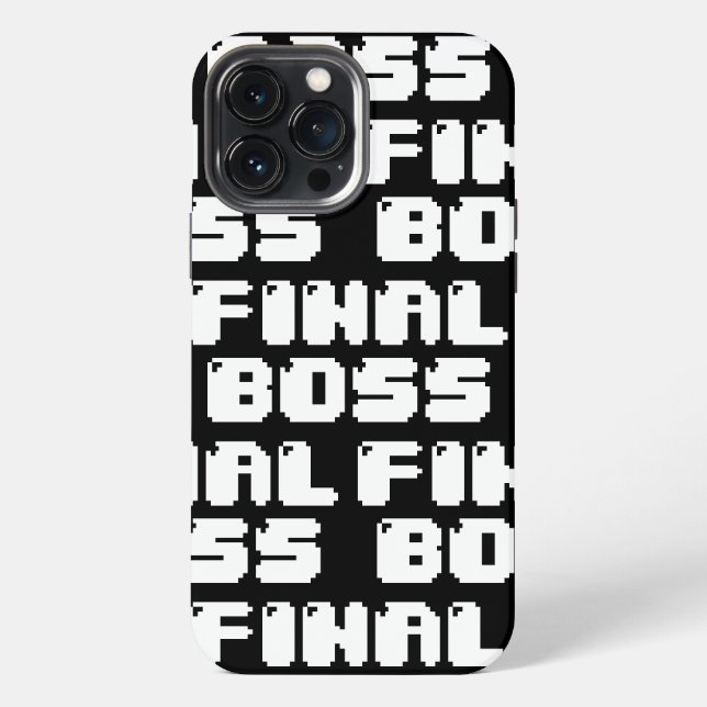 13 Pro Max Caso del JEFES FINALES funda para iPhone Case-Mate (Reverso )